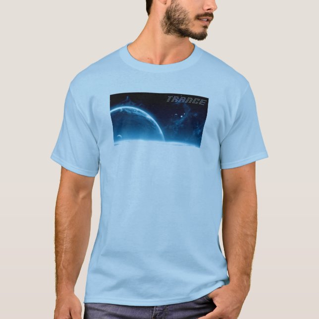 Camiseta del espacio del trance (Anverso)