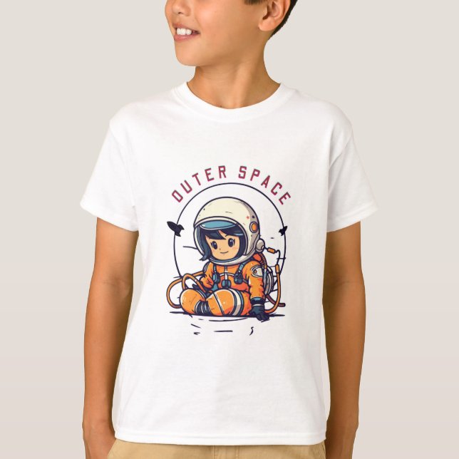 camiseta del espacio ultraterrestre (Anverso)