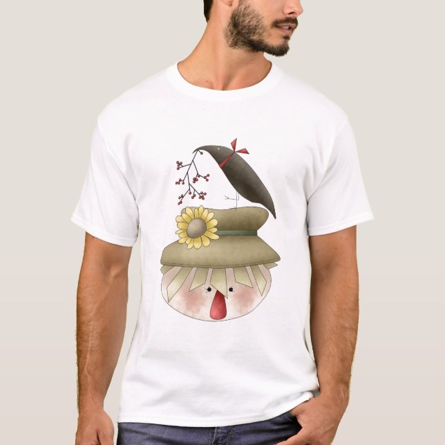 Camiseta del espantapájaros del otoño de Trina (Anverso)
