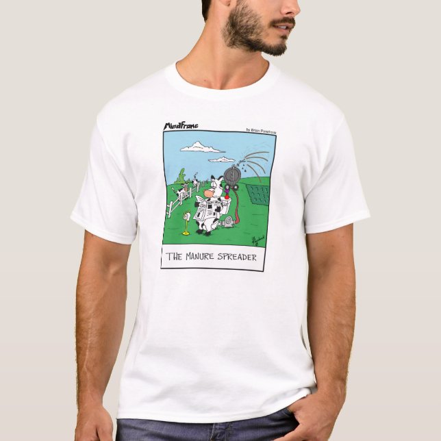 Camiseta del esparcidor de abono de Mindframe (Anverso)
