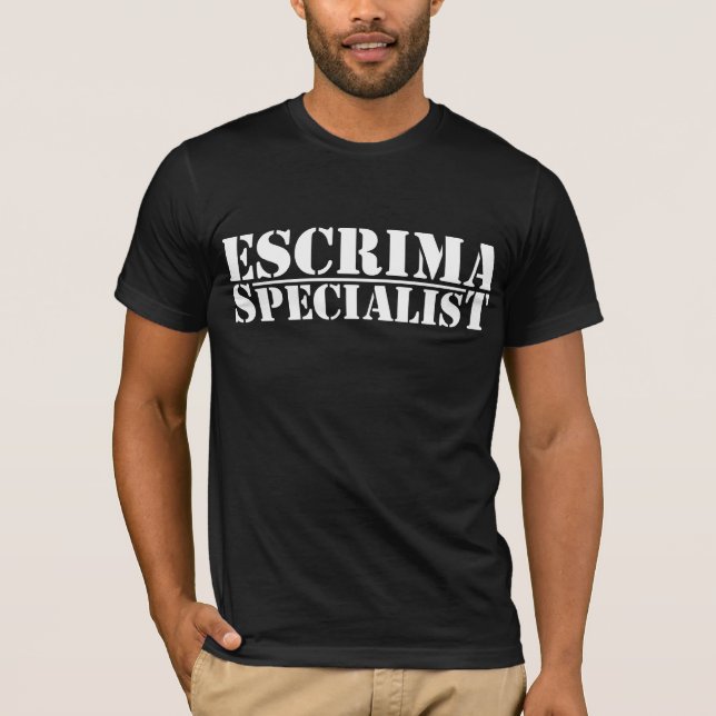 Camiseta del especialista de Escrima (Anverso)