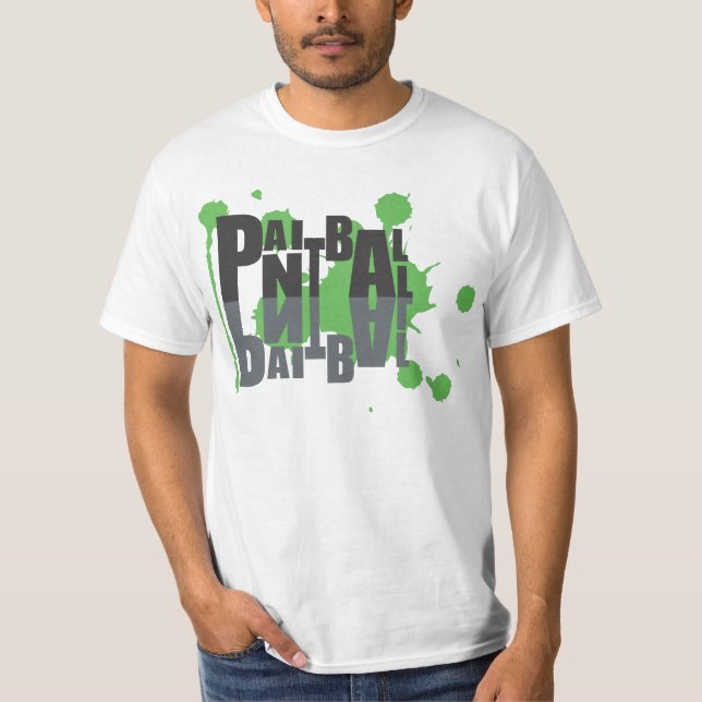Camiseta del espejo de Paintball (Anverso)