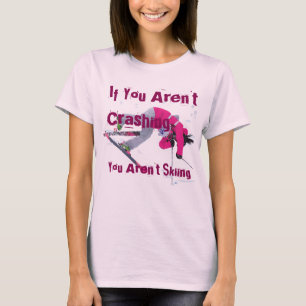 Camiseta del esquí de las mujeres