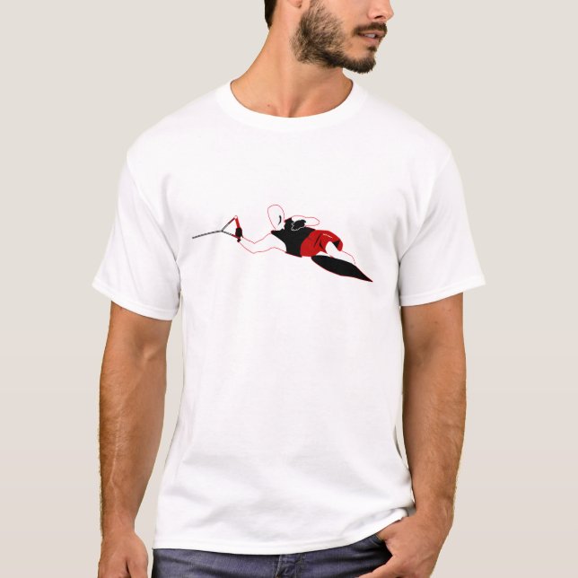 Camiseta del esquí náutico del eslalom (Anverso)