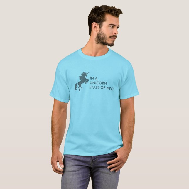 Camiseta del estado de ánimo del unicornio (Anverso completo)