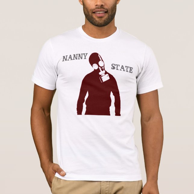 Camiseta del estado de la niñera (Anverso)