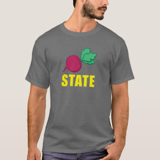 Camiseta del ESTADO de la REMOLACHA