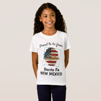 Camiseta del estado de Nuevo México del personaliz