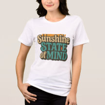 Camiseta del Estado del Sol, Camisa Retro de Vacac