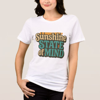 Camiseta del Estado del Sol, Camisa Retro de Vacac