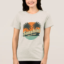 Camiseta del Estado del Sol, Camisa Retro de Vacac