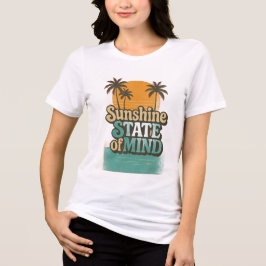 Camiseta del Estado del Sol, Camisa Retro de Vacac