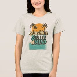 Camiseta del Estado del Sol, Camisa Retro de Vacac