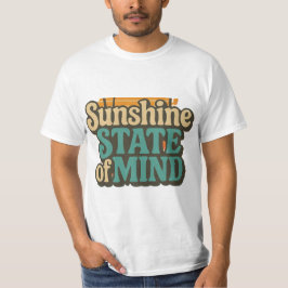 Camiseta del Estado del Sol, Camisa Retro de Vacac