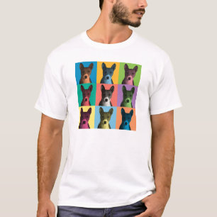 Camiseta del Estallido-Arte de Basenji