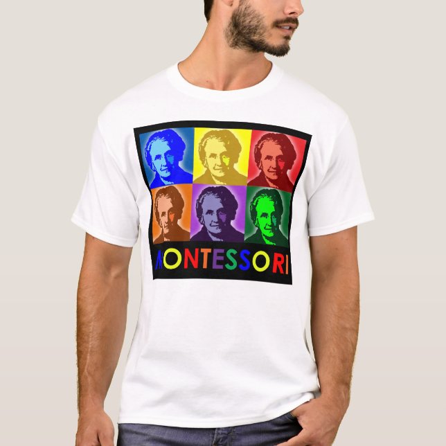 Camiseta del Estallido-Arte de Maria Montessori (Anverso)