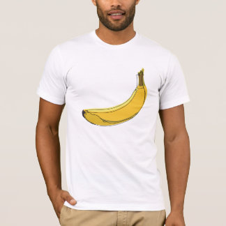 Camiseta del estallido del plátano