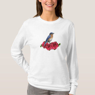 Camiseta del este de la camelia del Bluebird