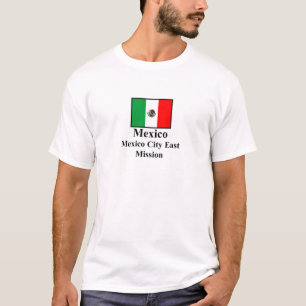 Camiseta del este de la misión de México Ciudad 