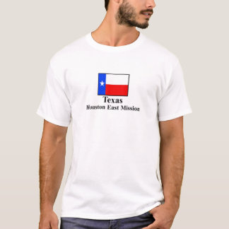 Camiseta del este de la misión de Tejas Houston