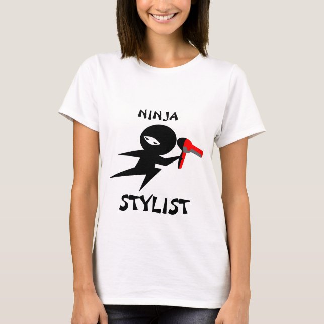 Camiseta del estilista de Ninja (Anverso)