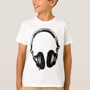 Camiseta del estilo de la plantilla de la pintada