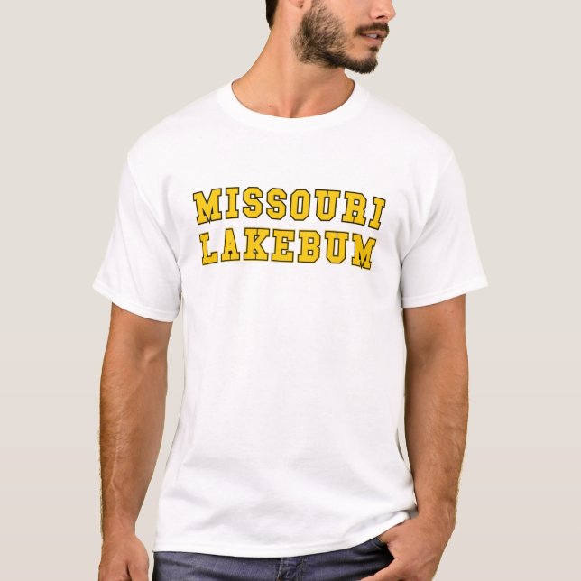 Camiseta del estilo de la universidad de Missouri (Anverso)