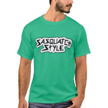Camiseta del estilo de Sasquatch