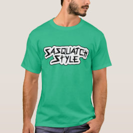 Camiseta del estilo de Sasquatch