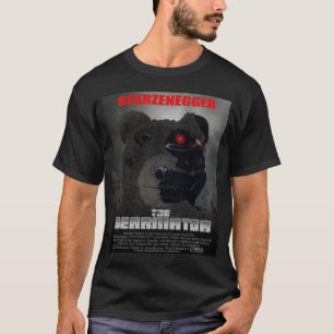 Camiseta del estilo del cartel de película de