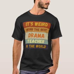 Camiseta Del Estudiante Al Mejor Maestro De Dramas World Vi