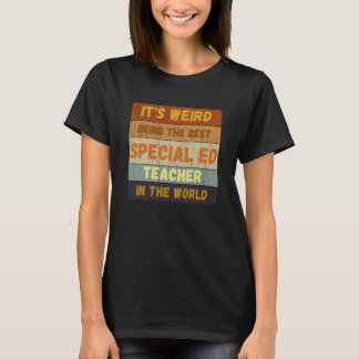 Camiseta Del Estudiante Al Mejor Profesor De Educación Espe