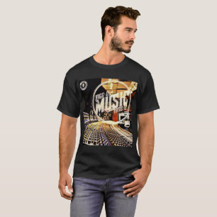 Camiseta del estudio del Lanzamiento-Para arriba