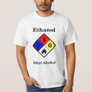 Camiseta del etanol MSDS