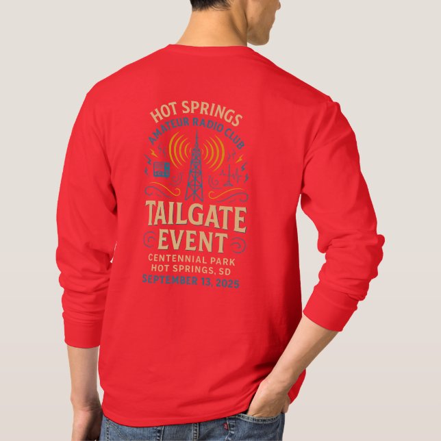 Camiseta del evento del portón trasero - Decoler s (Reverso)