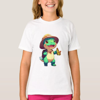 Camiseta 🦖 del Explorador de Dino Cute