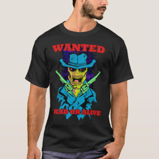 Camiseta del extranjero del vaquero