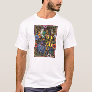 Camiseta del Faerie de la primavera de cuatro