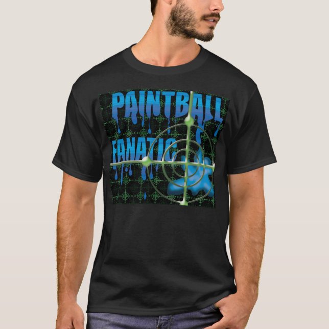 Camiseta del fanático de Paintball (Anverso)