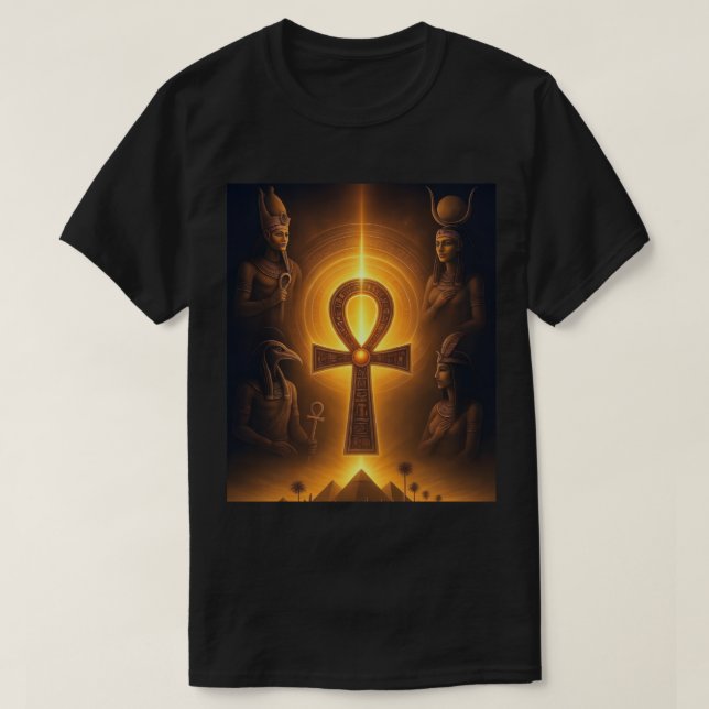 Camiseta del Faraón Egipcio Antiguo | KaliraArts (Diseño del anverso)