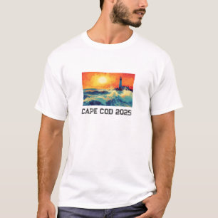 Camiseta del faro de Cape Cod - Personalizado Text
