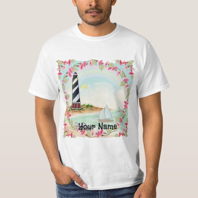 Camiseta del faro de Cape Hatteras (Anverso)