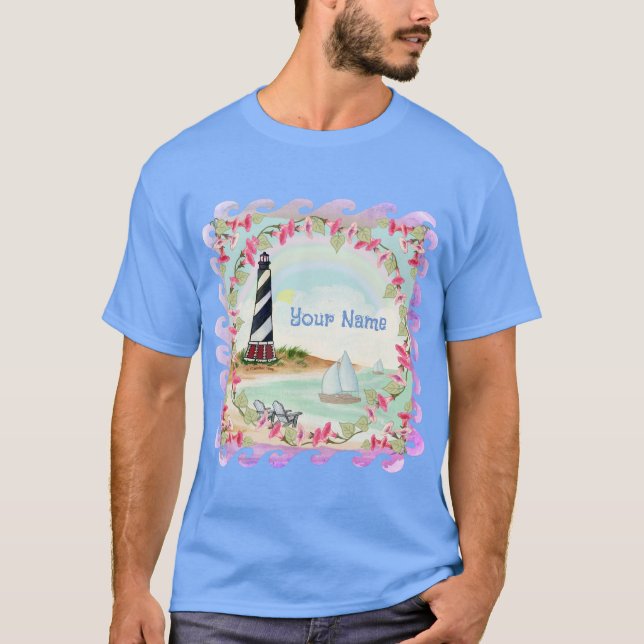Camiseta del faro de Cape Hatteras (Anverso)