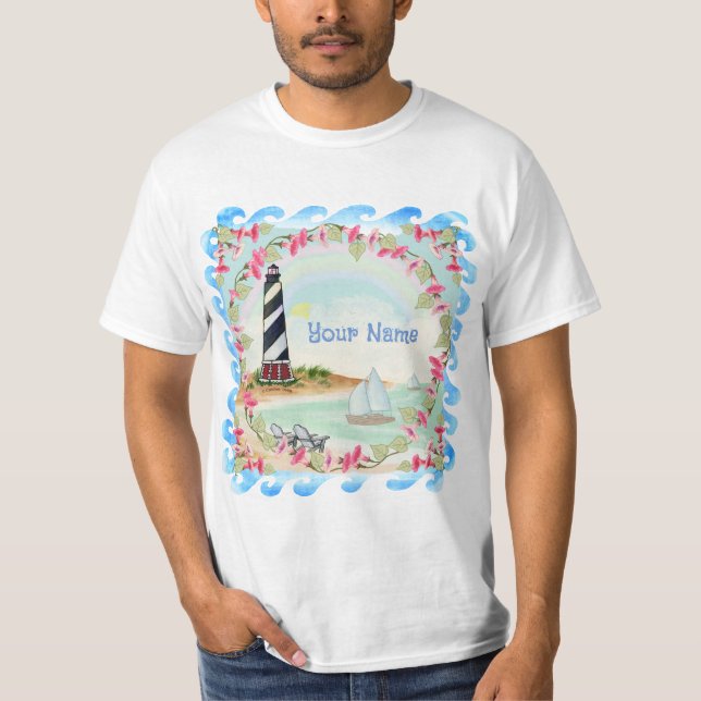Camiseta del faro de Cape Hatteras (Anverso)