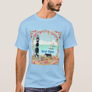 Camiseta del faro de Cape Lookout