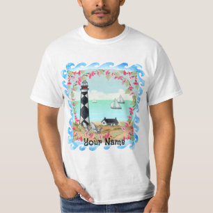Camiseta del faro de Cape Lookout