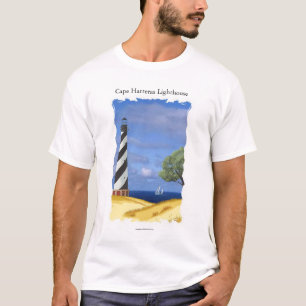 Camiseta del faro de Hatteras del cabo
