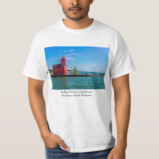Camiseta del faro de Holland Harbour (Anverso)