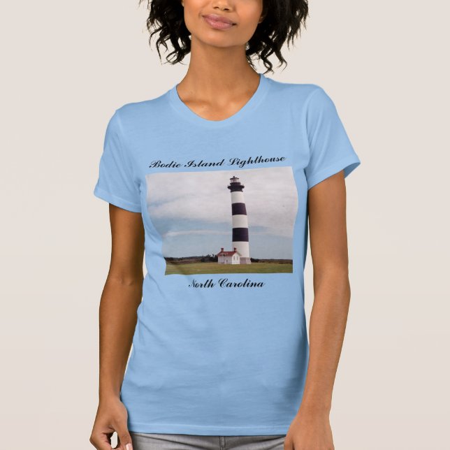 Camiseta del faro de la isla Bodie (Anverso)