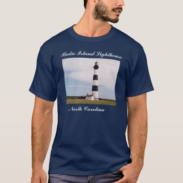 Camiseta del faro de la isla Bodie (Anverso)